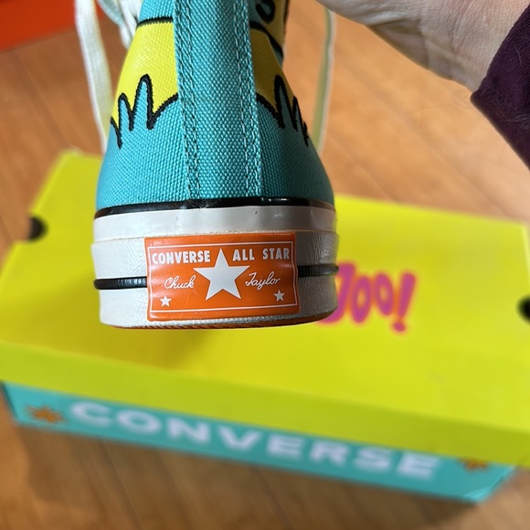 Rare Scooby Doo X Converse Collaboration Allstar Sneaker - Picture 3 of 4